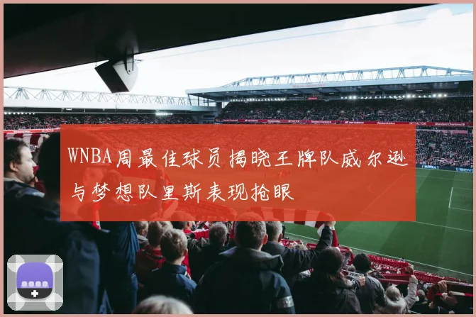 WNBA周最佳球员揭晓王牌队威尔逊与梦想队里斯表现抢眼